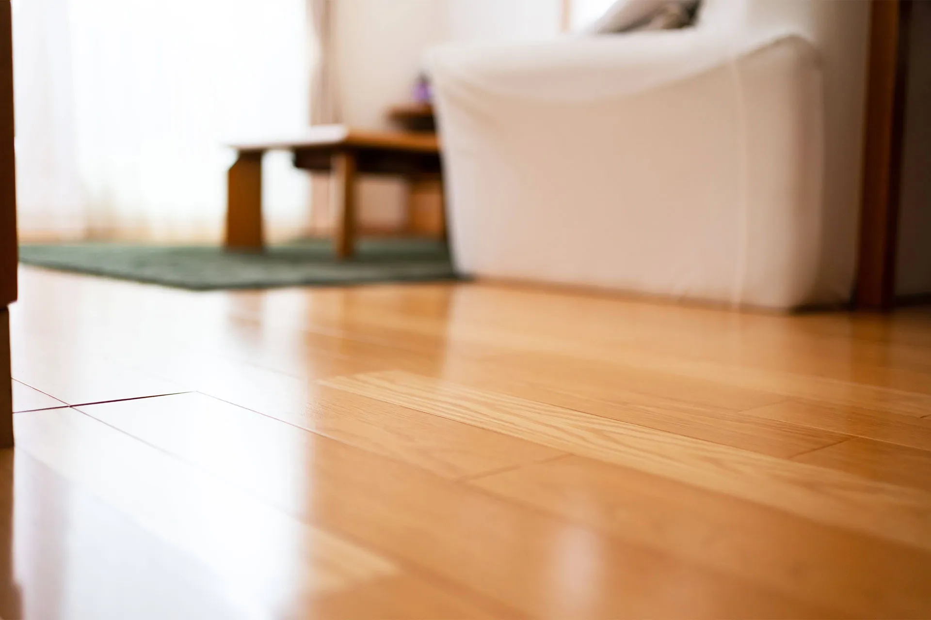 UVフロアコーティング実績