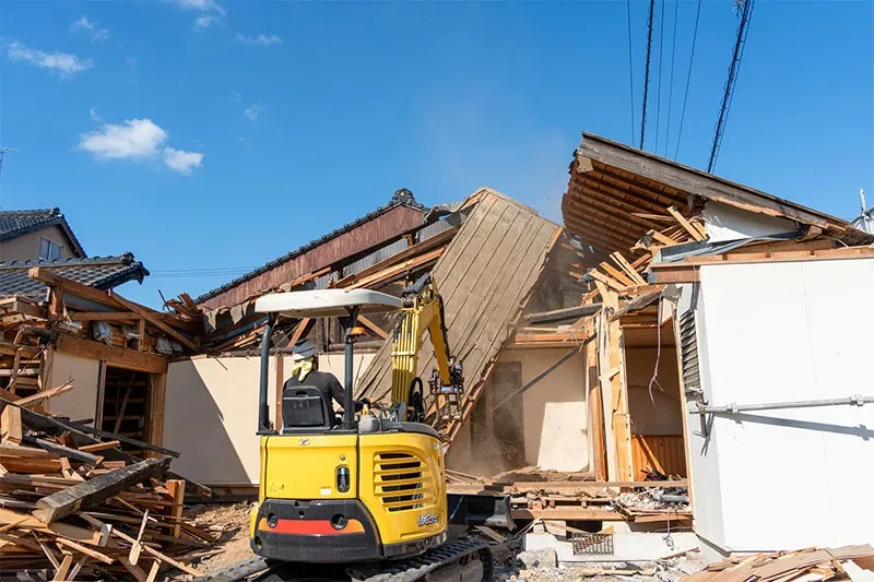 解体工事の実績